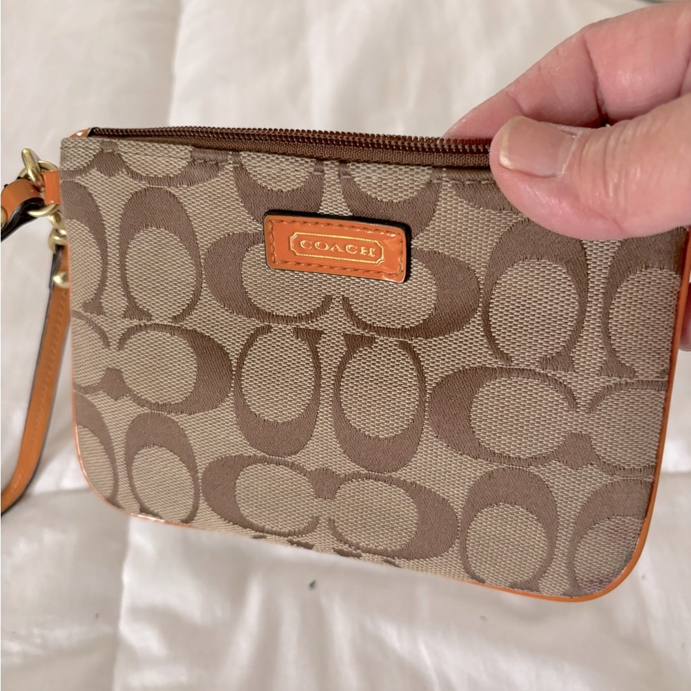 Coach wristlet